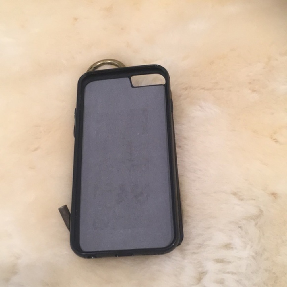 Black/Gray Phone Case For IPhone 7.